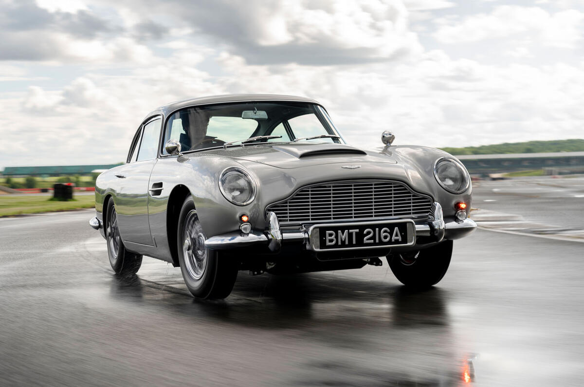 Aston Martin DB5 Goldfinger Continuation first customer car Aston Martin DB5 Goldfinger Continuation first customer car