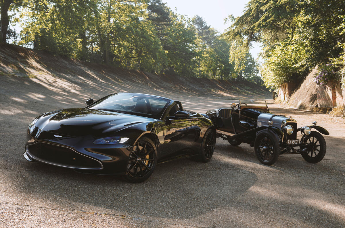 99 Aston Vantage Roadster A3 official reveal hero