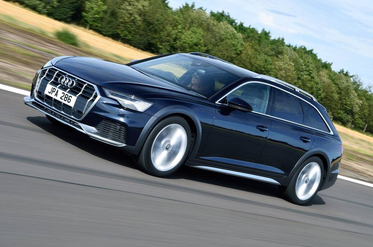 99 Audi A6 Allroad UK tracking front
