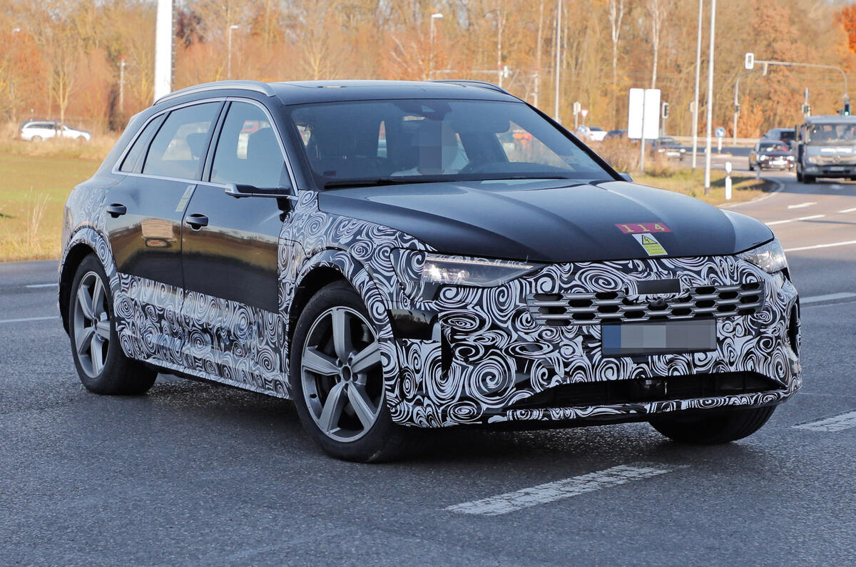99 Audi E tron 2022 facelift spies lead 99 Audi E tron 2022 facelift spies lead