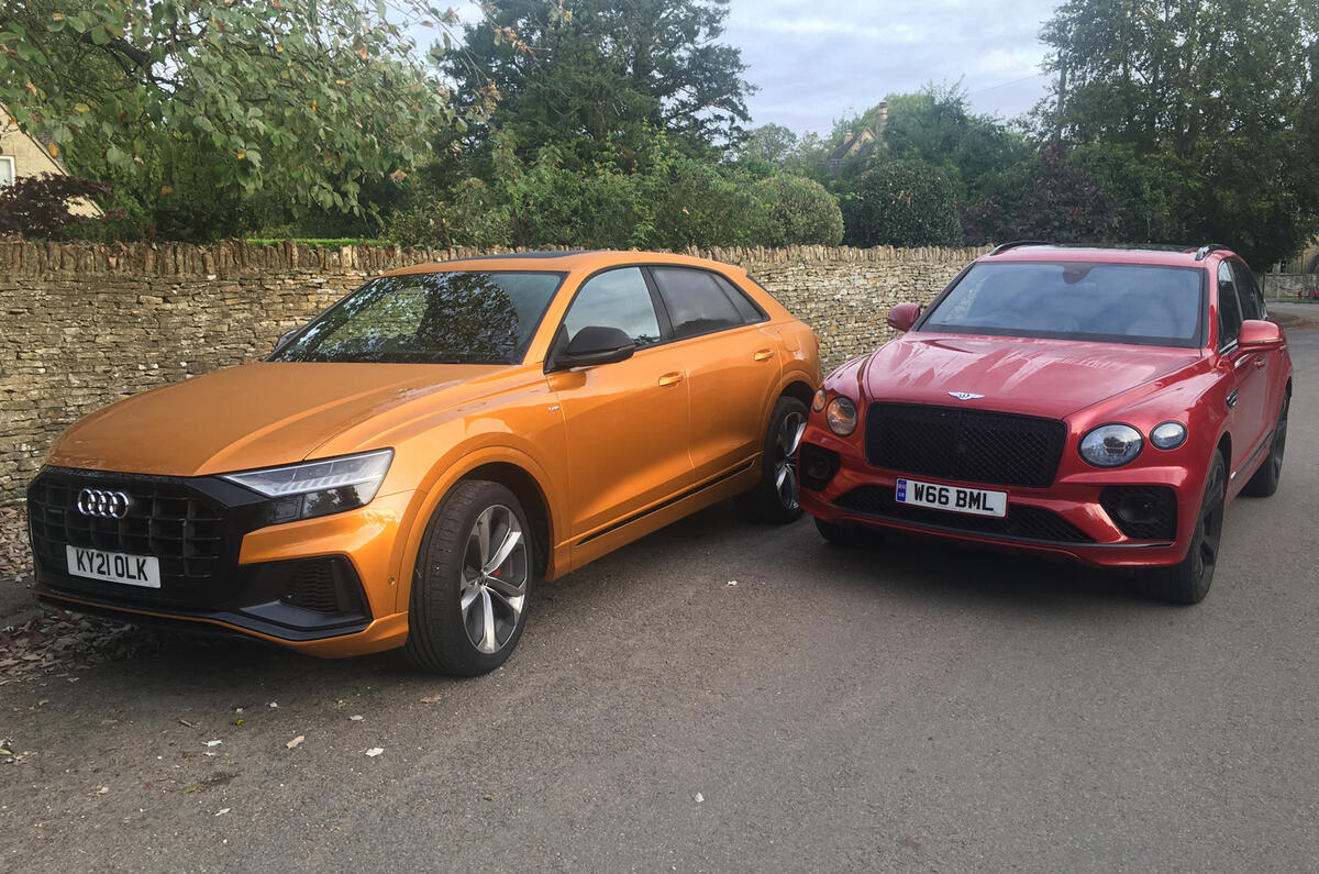 99 Audi Q8 meets Bentley Bentayga 99 Audi Q8 meets Bentley Bentayga