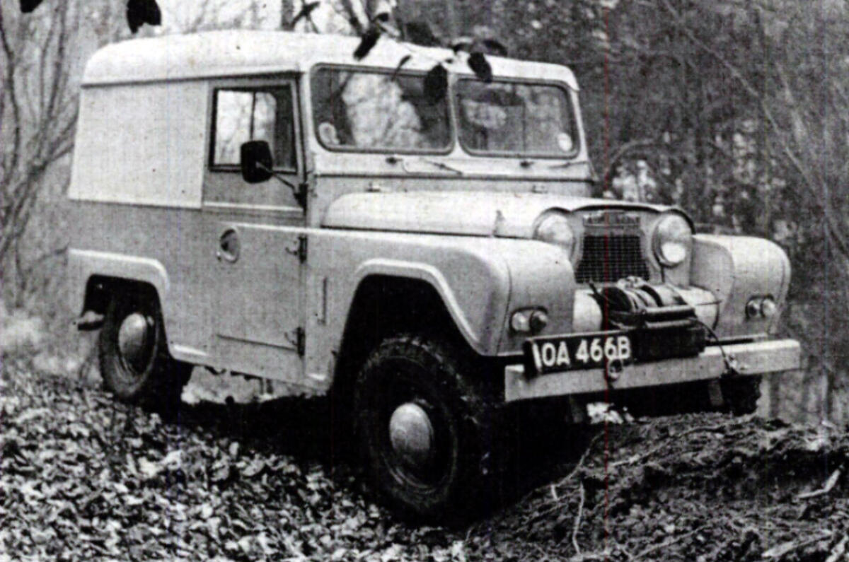 99 austin gipsy front quarter