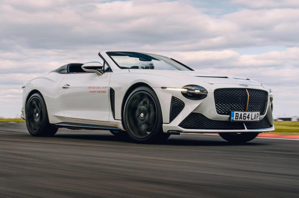 99 bentley mulliner bacalar prototype drive 2021 hero front 99 bentley mulliner bacalar prototype drive 2021 hero front