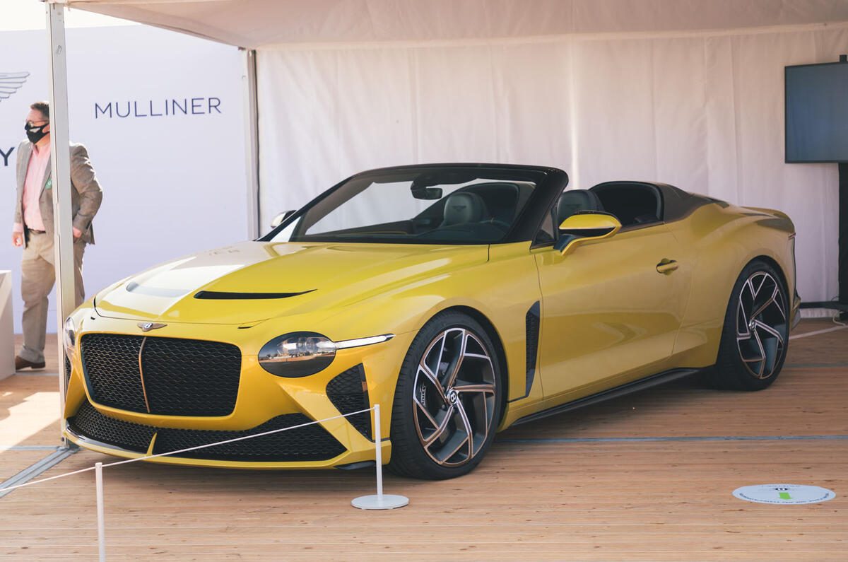 Bentley Mulliner Bacalar - front Bentley Mulliner Bacalar - front