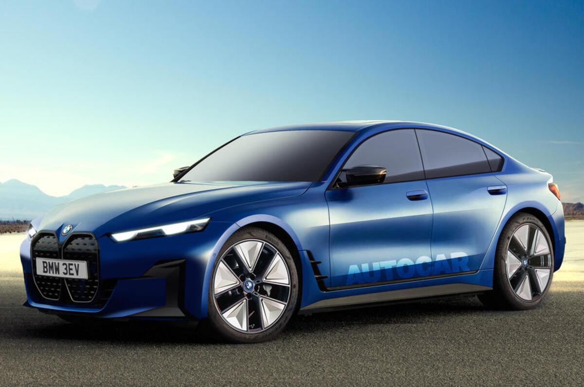 Bmw 3 series ev render by autocar