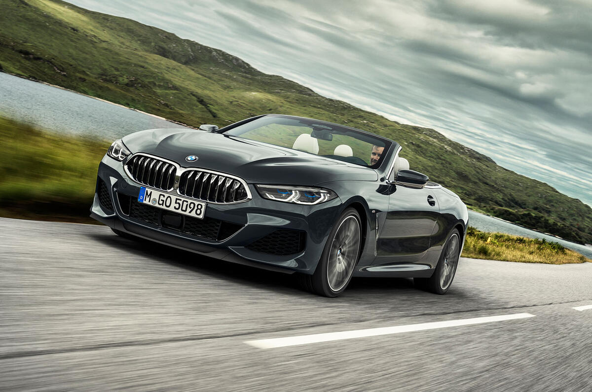 BMW 8 Series cabriolet 2018 official reveal - hero front