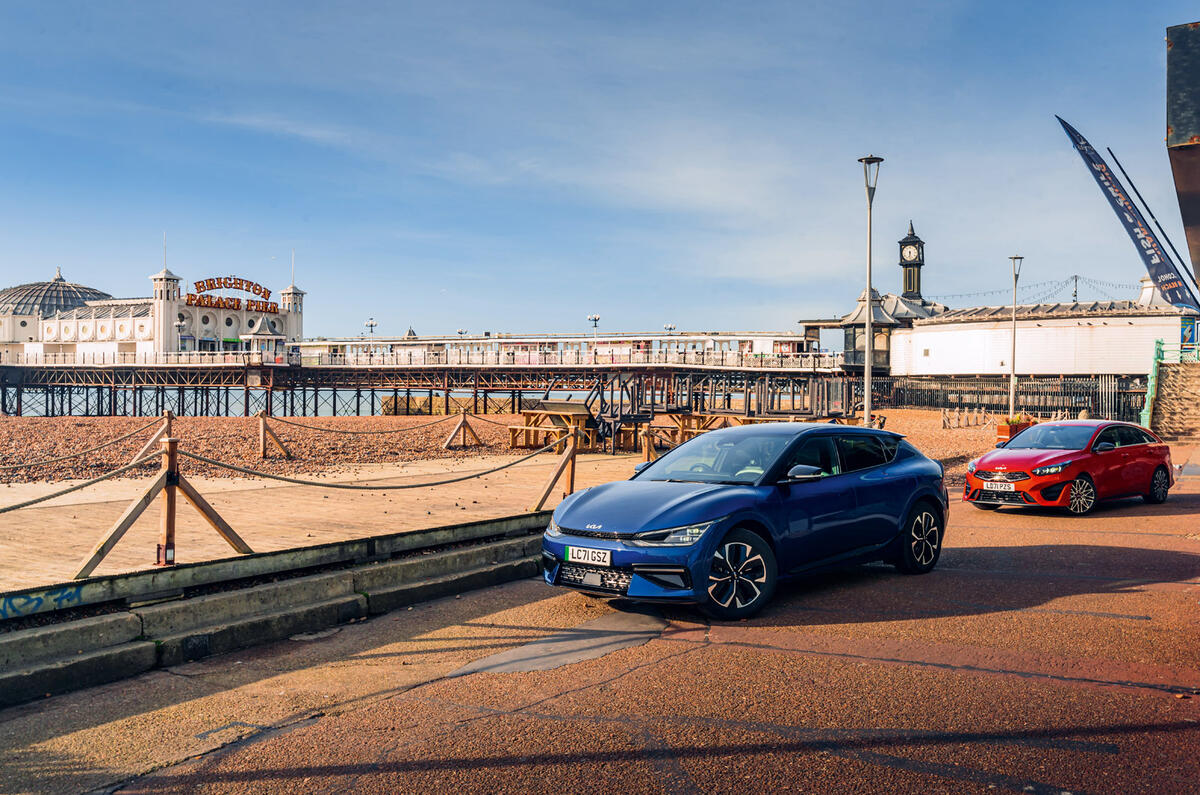 99 Brighton to Glasgow Kia EV6 2022 lead