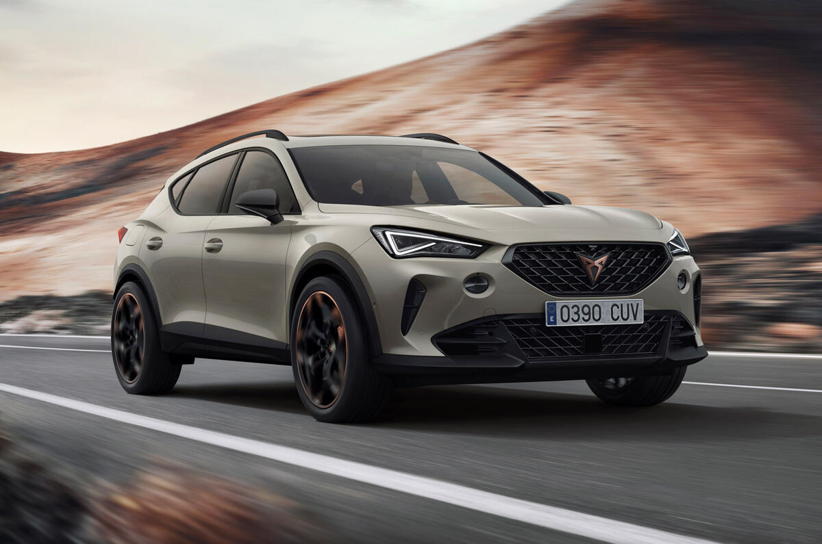 99 Cupra Formentor VZ5 2021 official images hero front