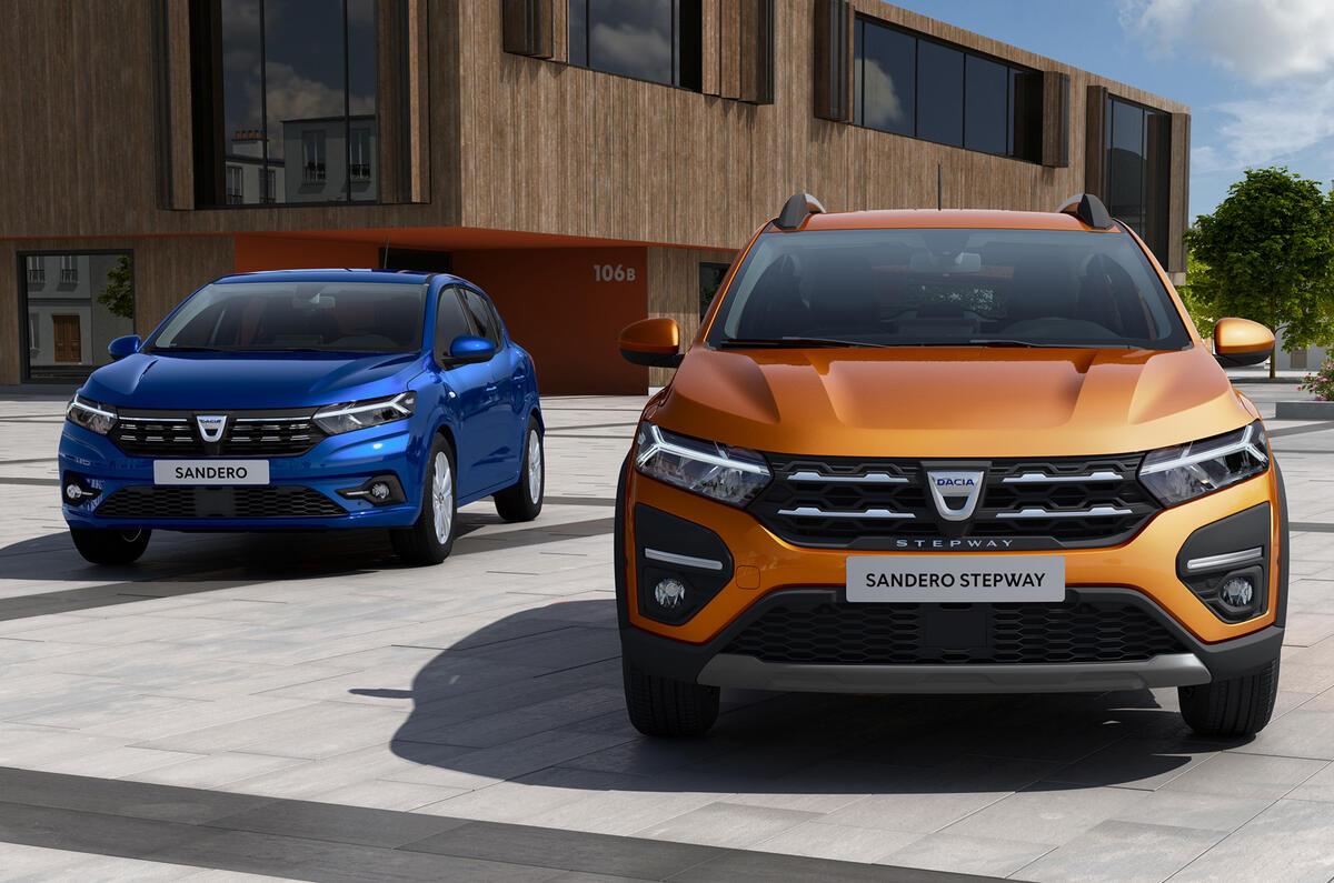 Dacia Sandero 2021 official images - lead Dacia Sandero 2021 official images - lead