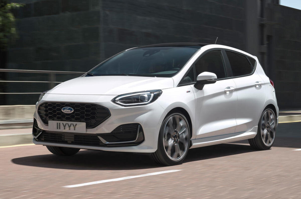 99 ford fiesta 2021 refresh st line tracking front