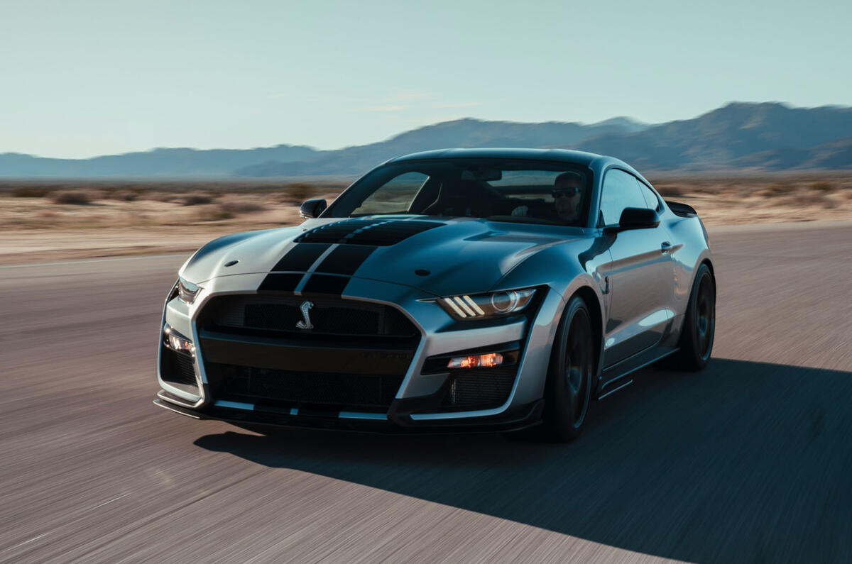 Ford Shelby Mustang GT500 official reveal - hero front