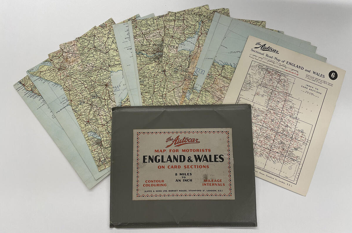 99 from the archive maps motorists 1930s