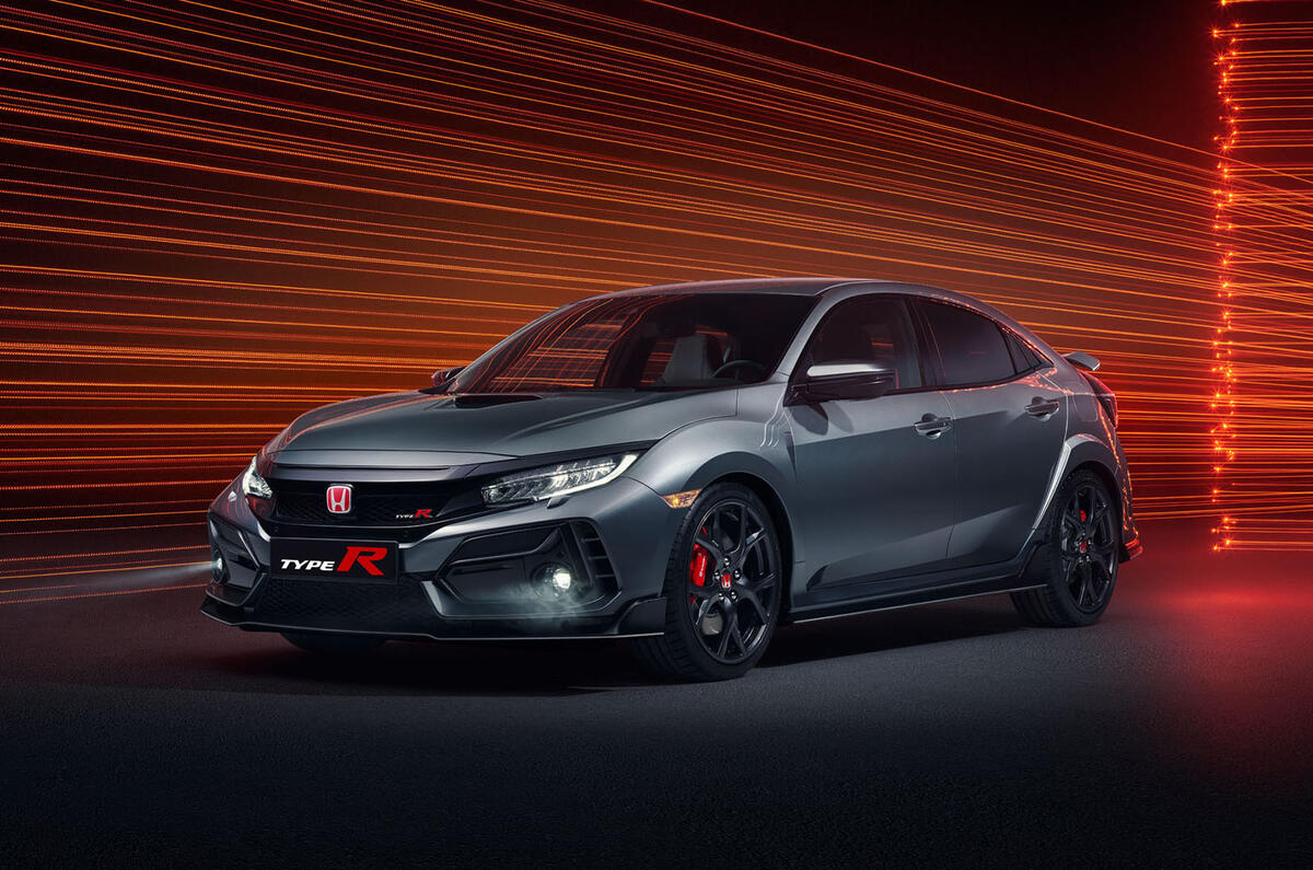Honda Civic Type R Sport Line 2020 official press photos - front Honda Civic Type R Sport Line 2020 official press photos - front