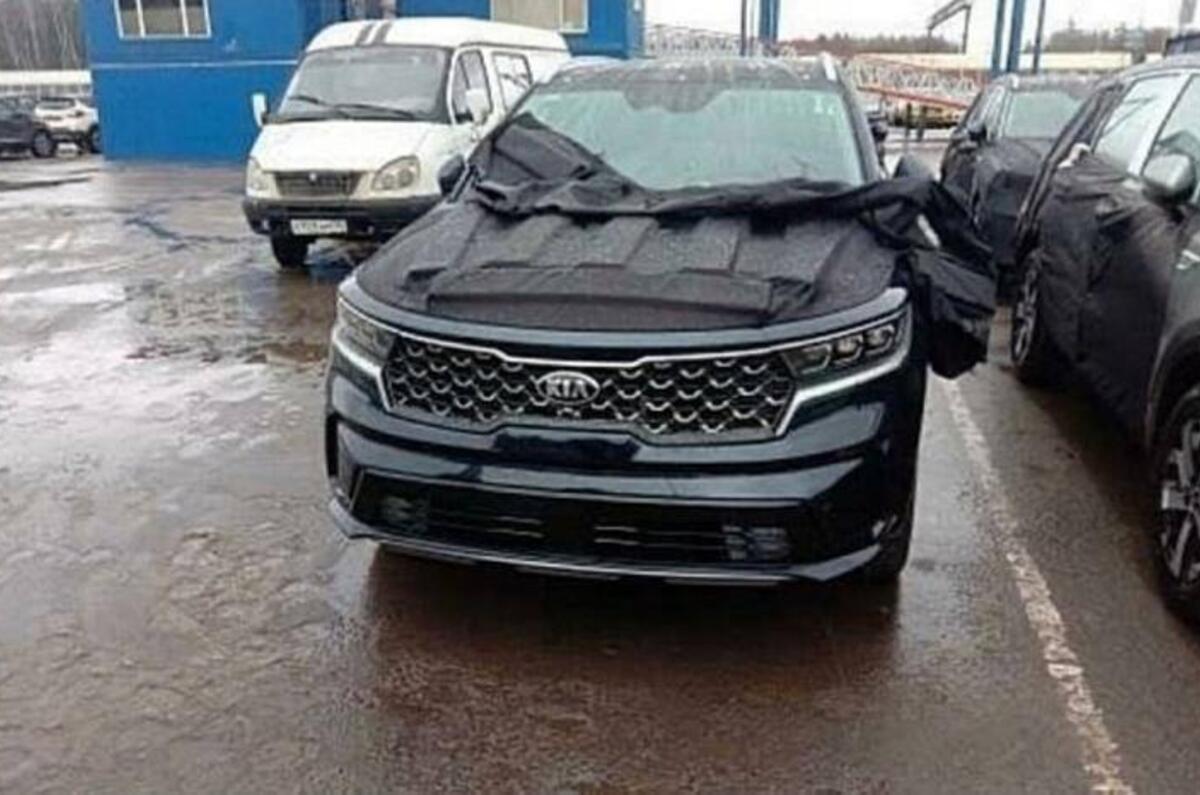 2020 Kia Sorento facelift - front 2020 Kia Sorento facelift - front