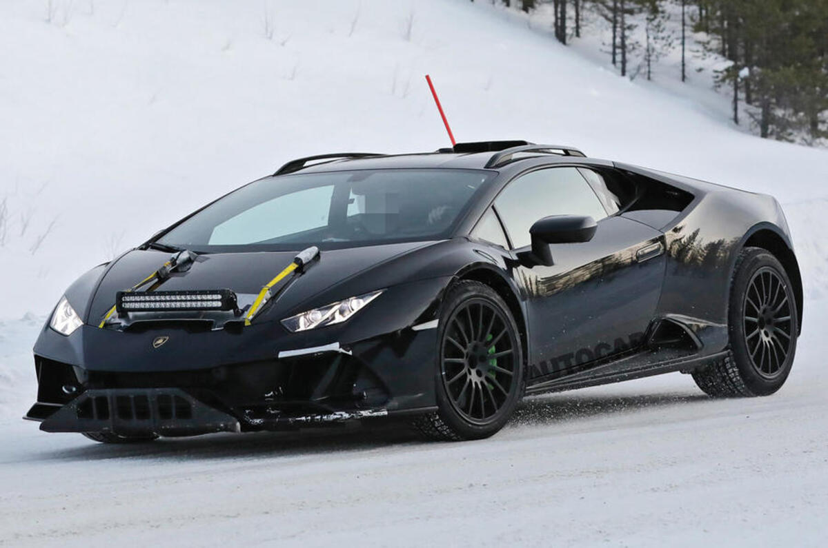 99 lamborghini sterrato spies 2022 lead