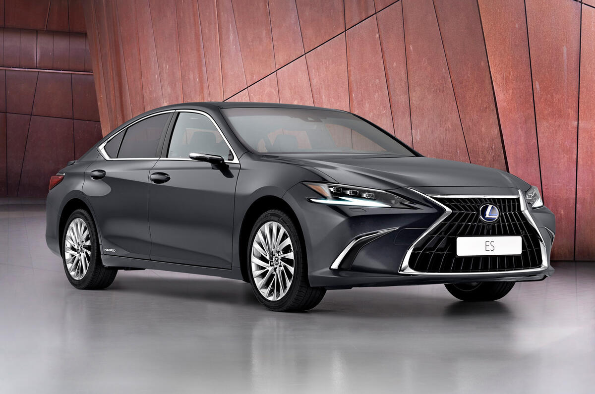 99 Lexus ES 2021 official reveal images static front