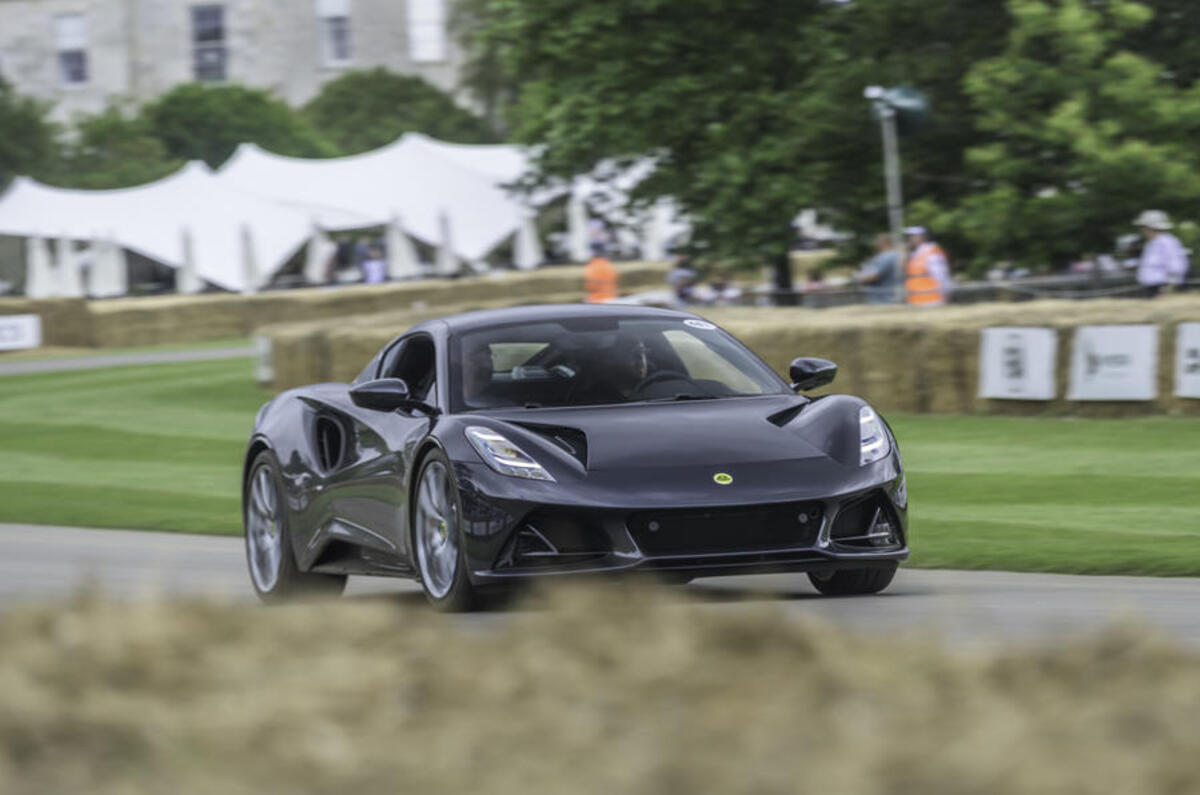 99 lotus emira 2021 goodwood front