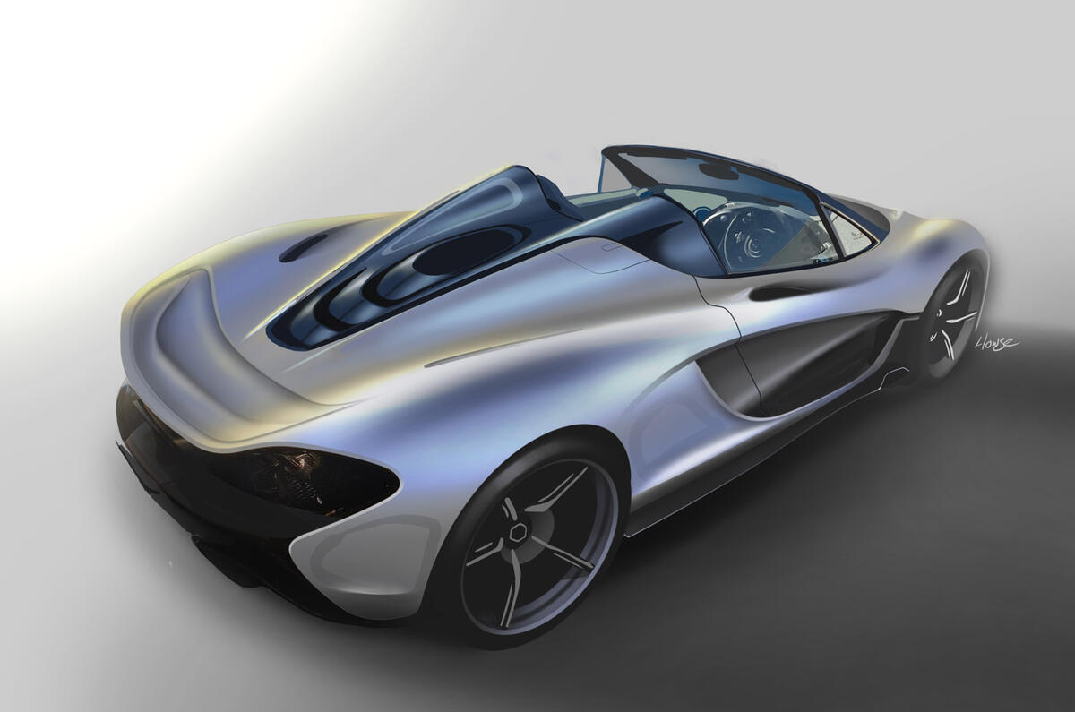 99 mclaren p1 spider lanzante rear quarter 99 mclaren p1 spider lanzante rear quarter