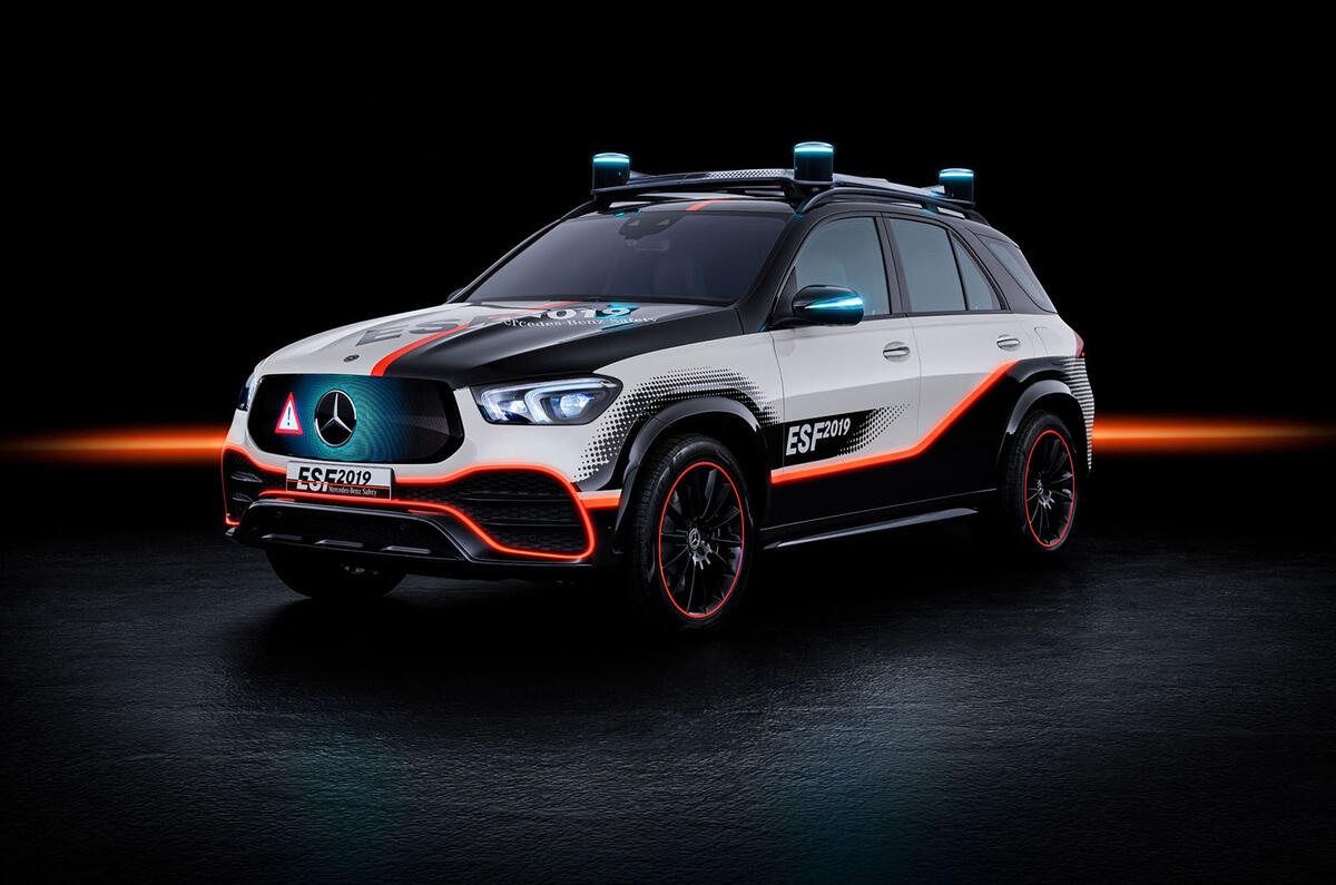Mercedes-Benz ESF 2019 concept - official press images - hero front