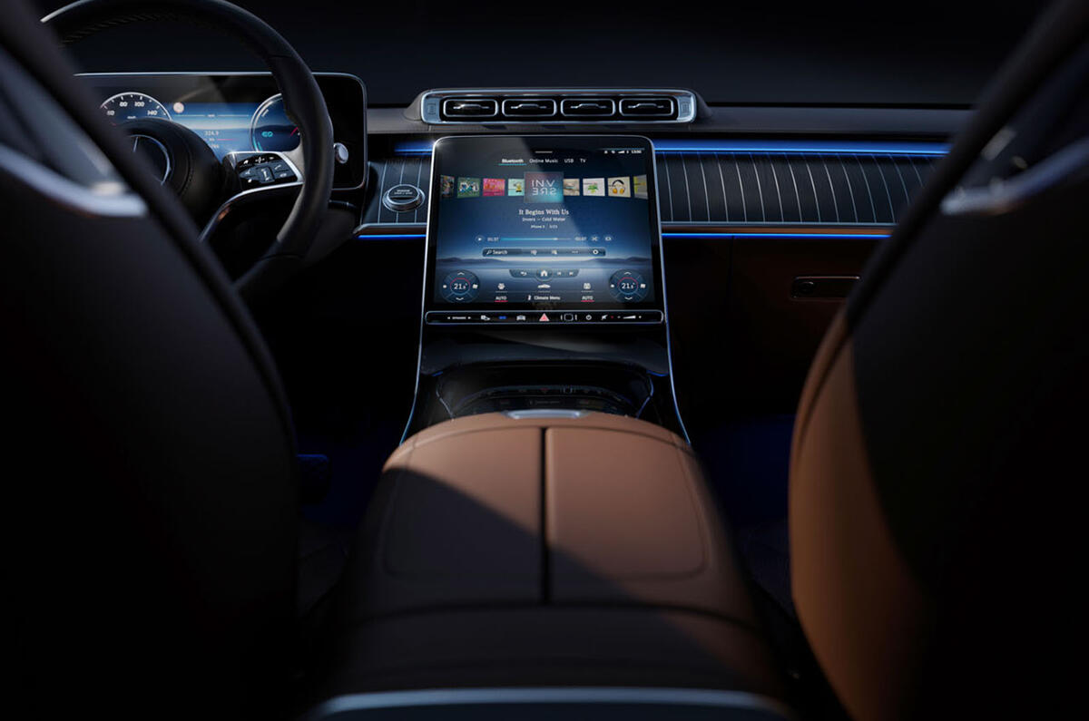 Mercedes-Benz S Class interior official images - main