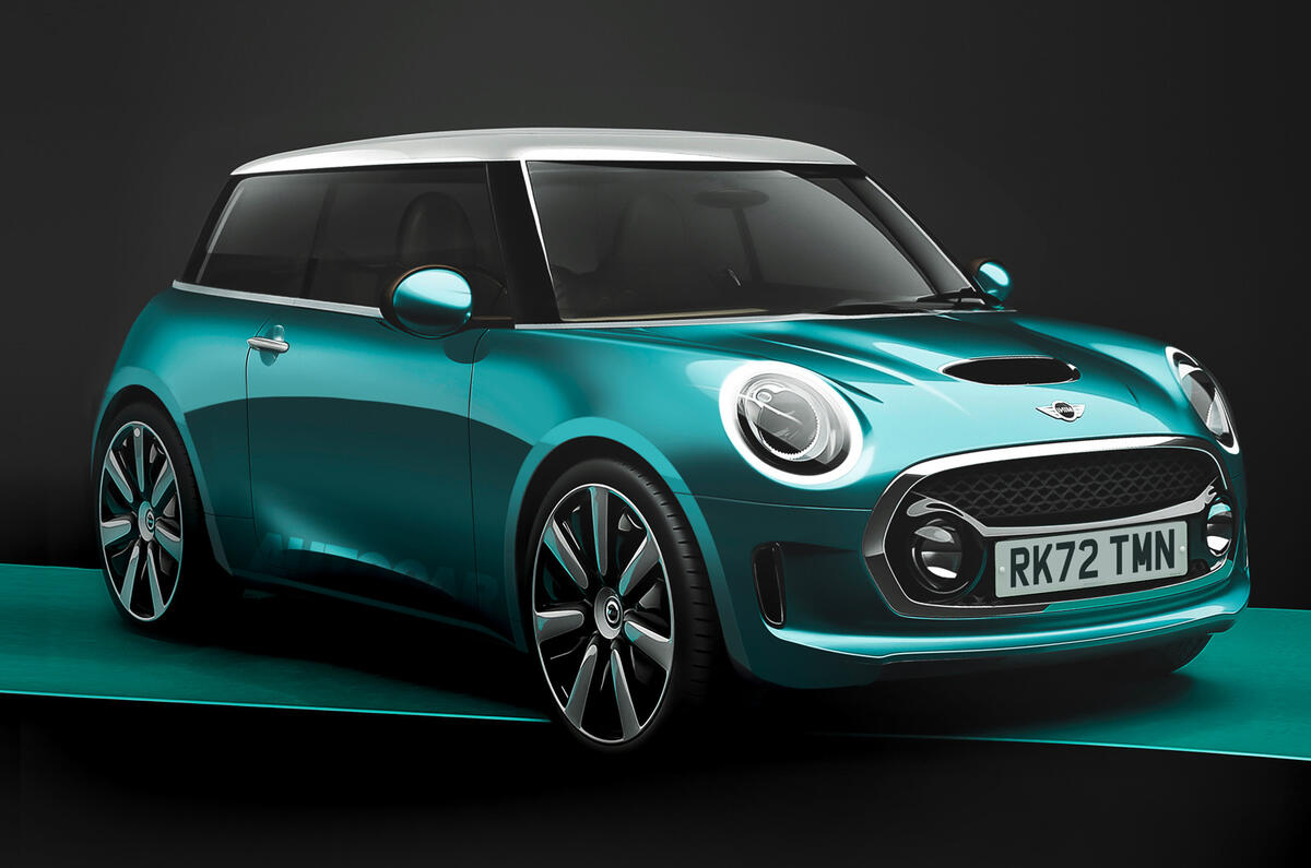 99 Mini Rocketman concept render by Autocar 2021