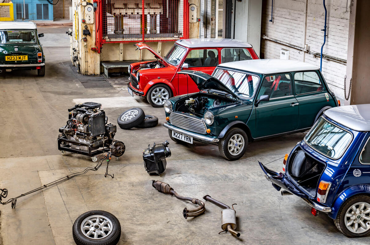 99 Mini to electrify classics official 2022 lead