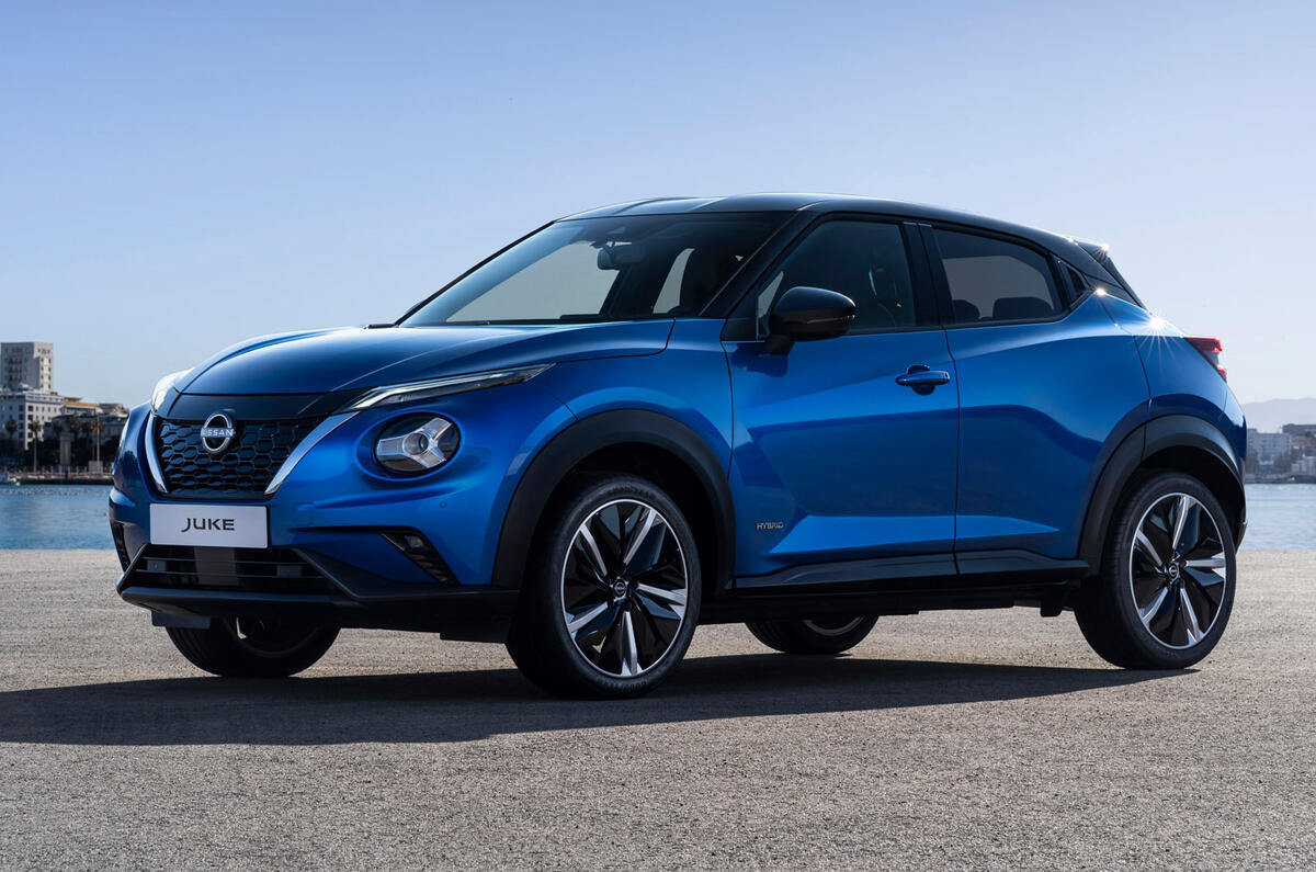 99 Nissan Juke Hybrid 2022 official reveal static front 99 Nissan Juke Hybrid 2022 official reveal static front
