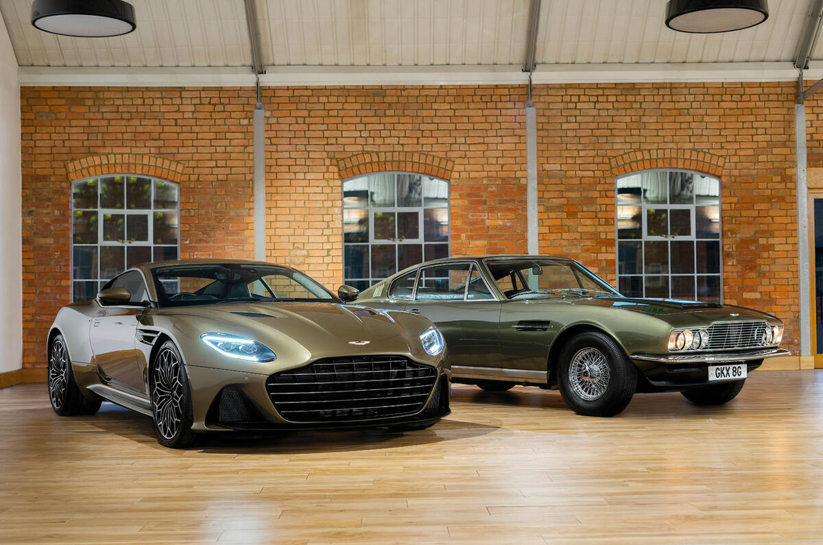 Aston Martin On Her Majesty's Secret Service Superleggera - hero