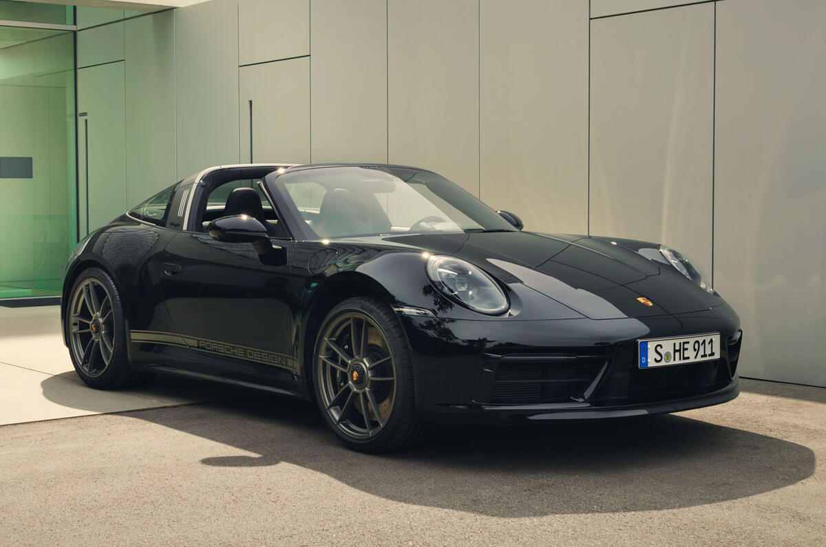 99 Porsche 911 Targa 50yrs porsche design official static front