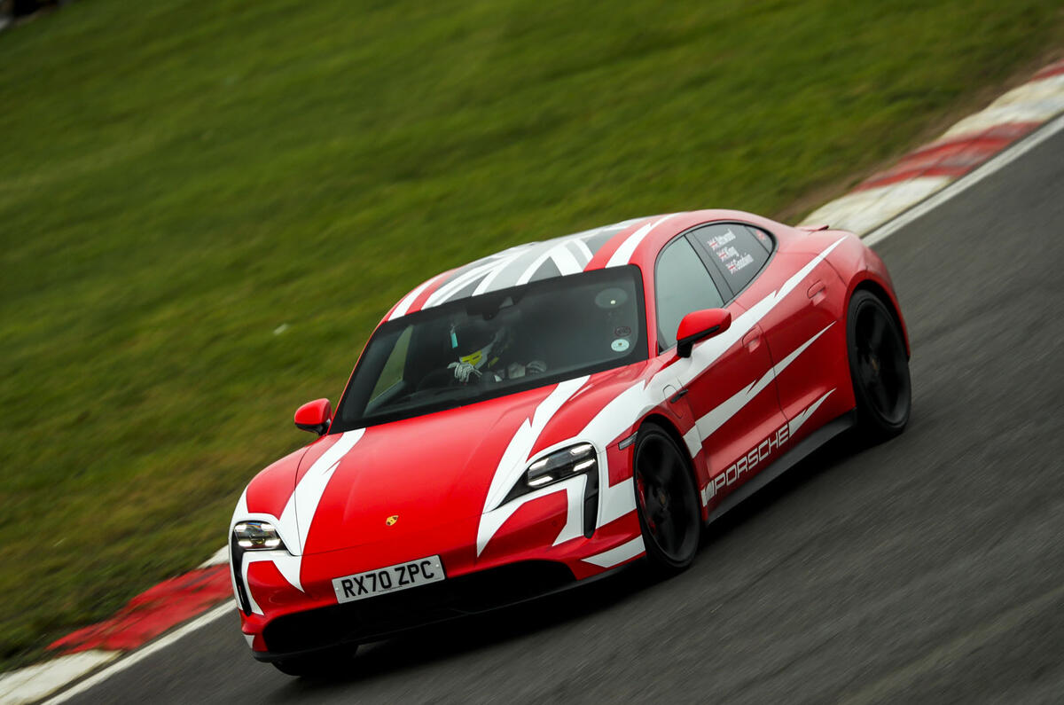99 Porsche Autocar EV record breakers 2021 lead