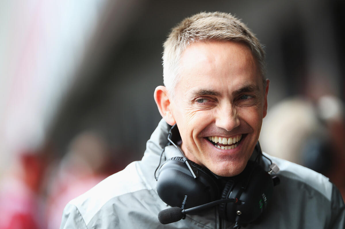 99 racing lines Whitmarsh return lead