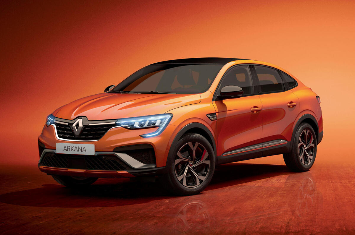 2021 Renault Arkana official European images - hero front 2021 Renault Arkana official European images - hero front