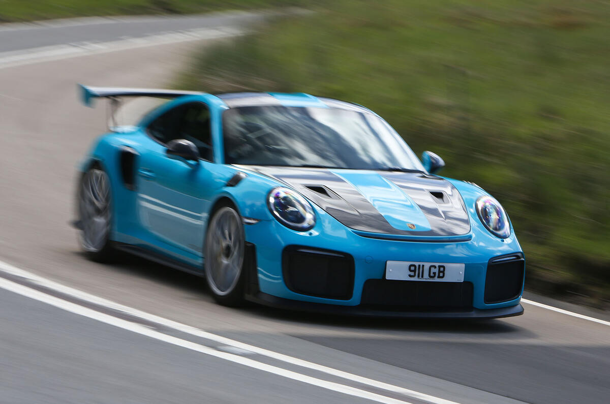 Road test rewind Porsche 911 GT2 RS - hero front