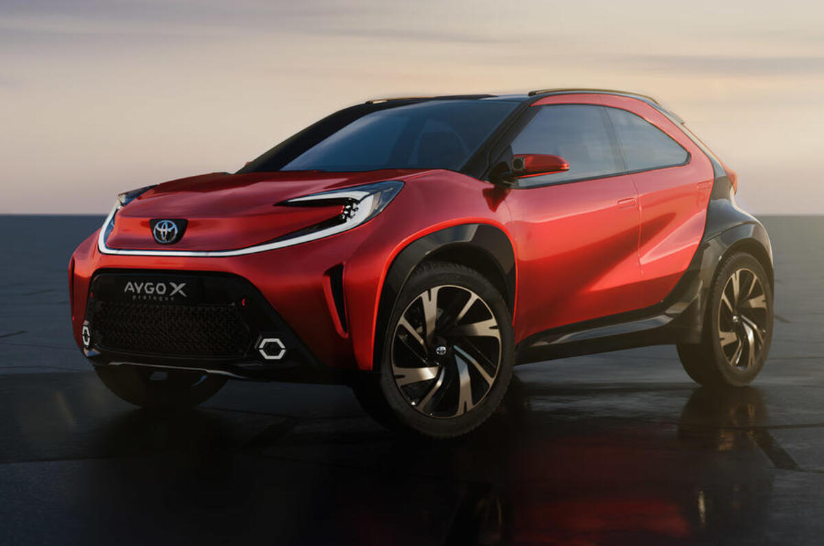 99 toyota aygo x prologue 2021 concept official images hero front