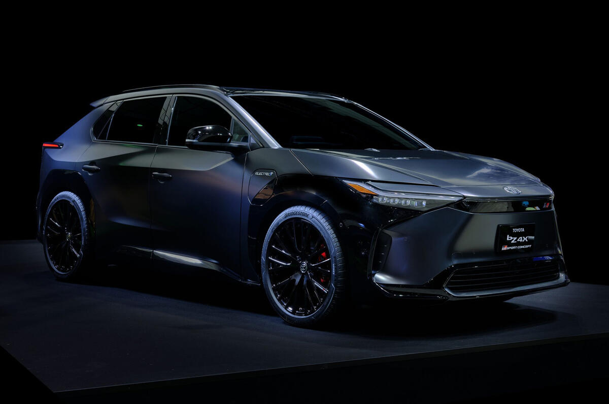 99 toyota bz4x gr sport concept gero