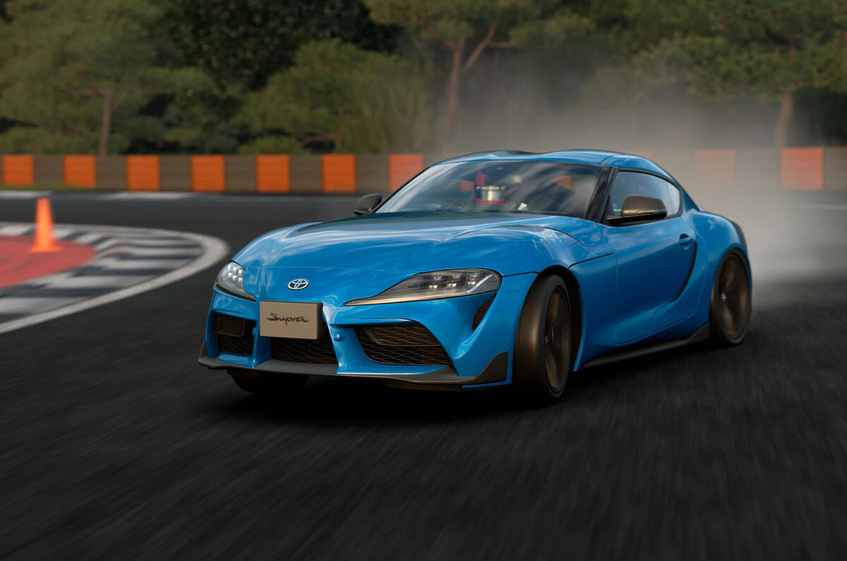 Toyota Supra simulator road test - lead