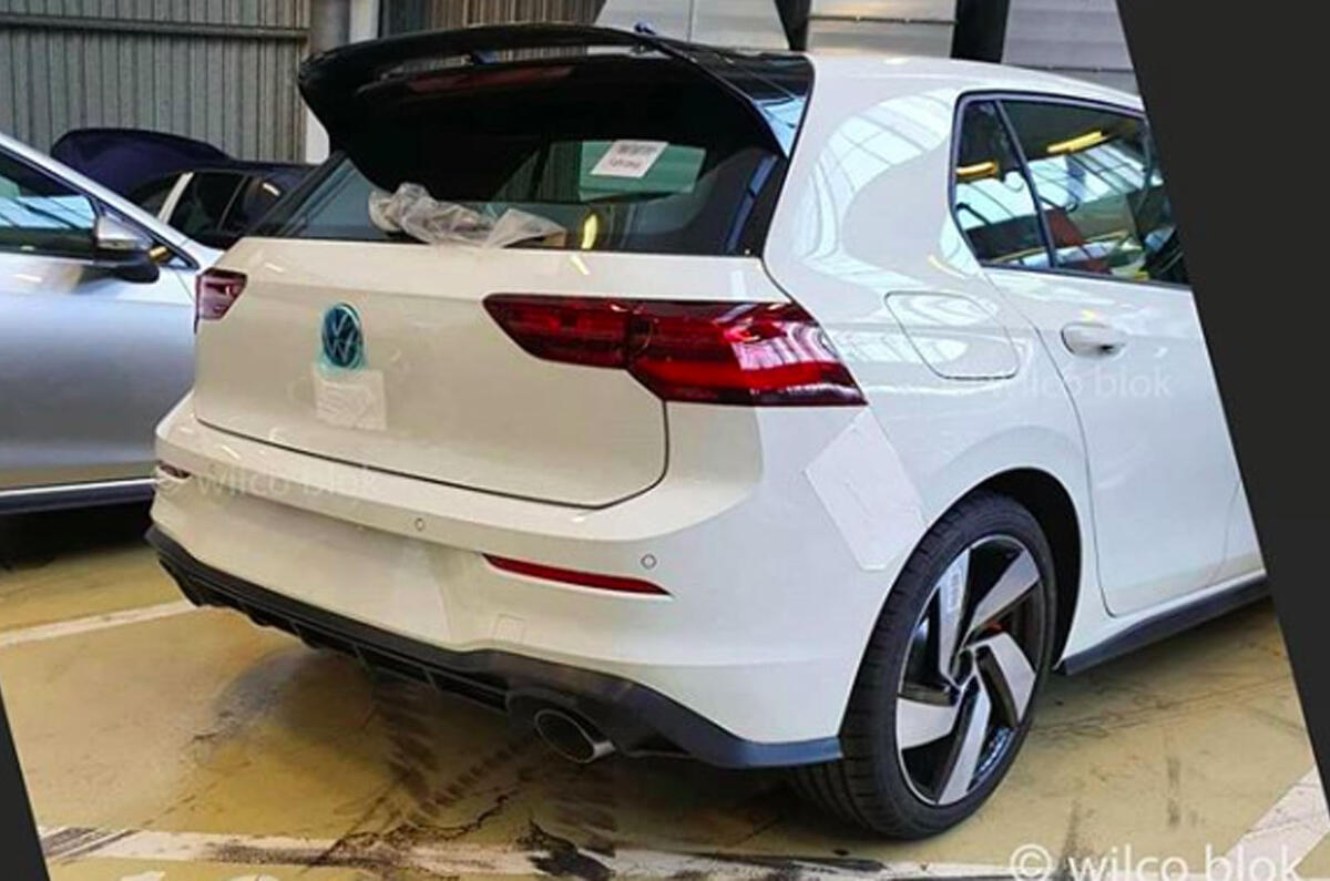 2020 Volkswagen Golf GTI rear end 2020 Volkswagen Golf GTI rear end