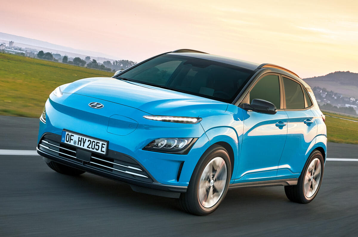 Hyundai Kona Electric MY2020 official - tracking front Hyundai Kona Electric MY2020 official - tracking front
