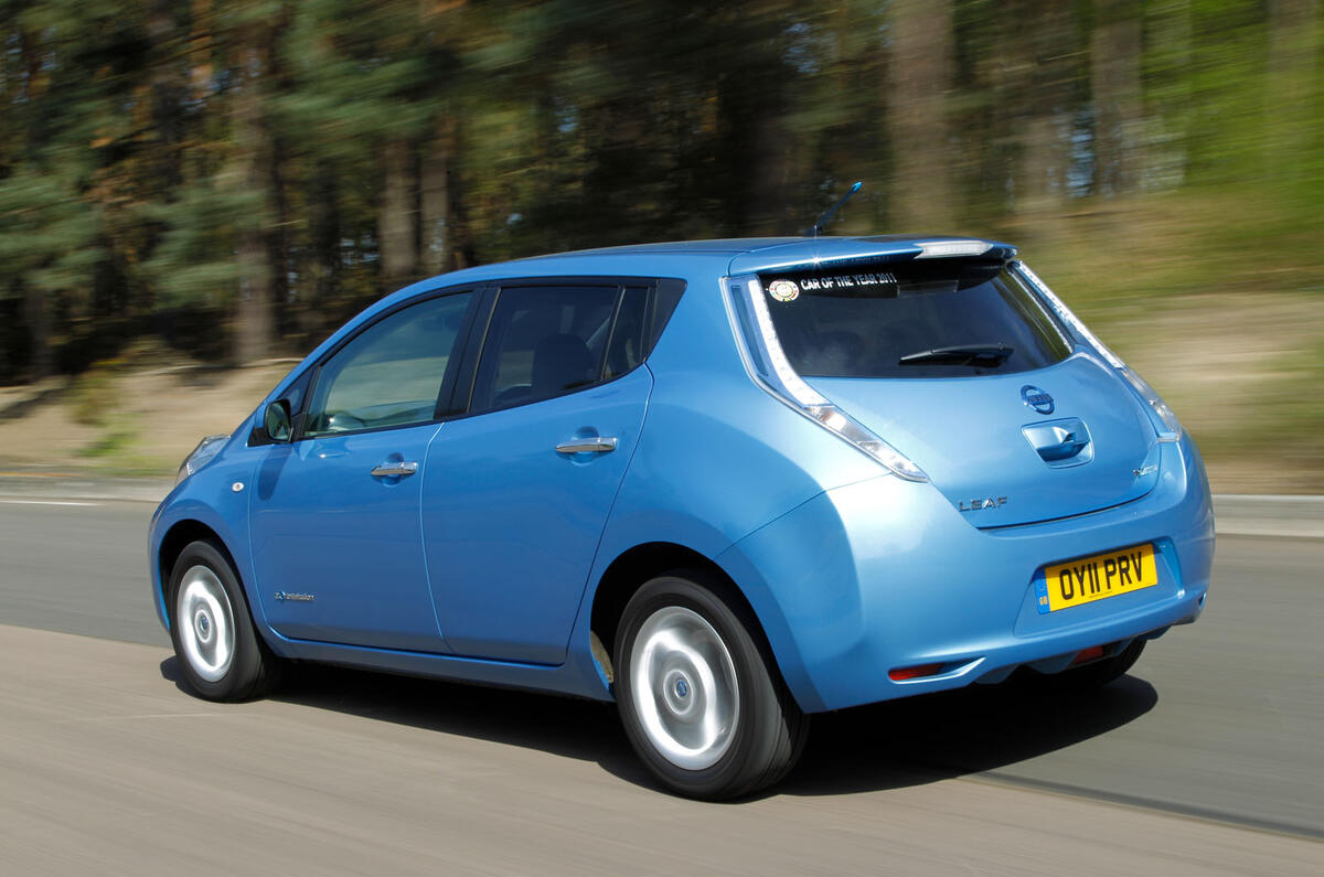 Nissan Leaf exterior Nissan Leaf exterior
