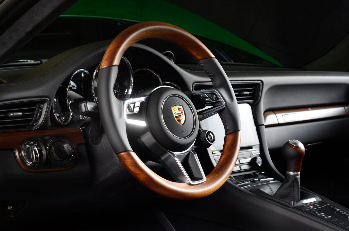 Porsche one millionth 911 steering wheel