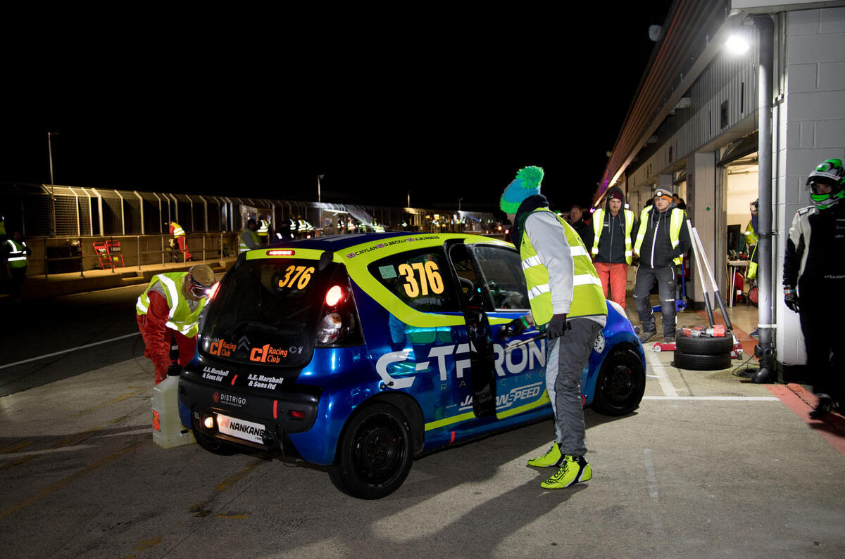 Citroen C1 racing at Silverstone