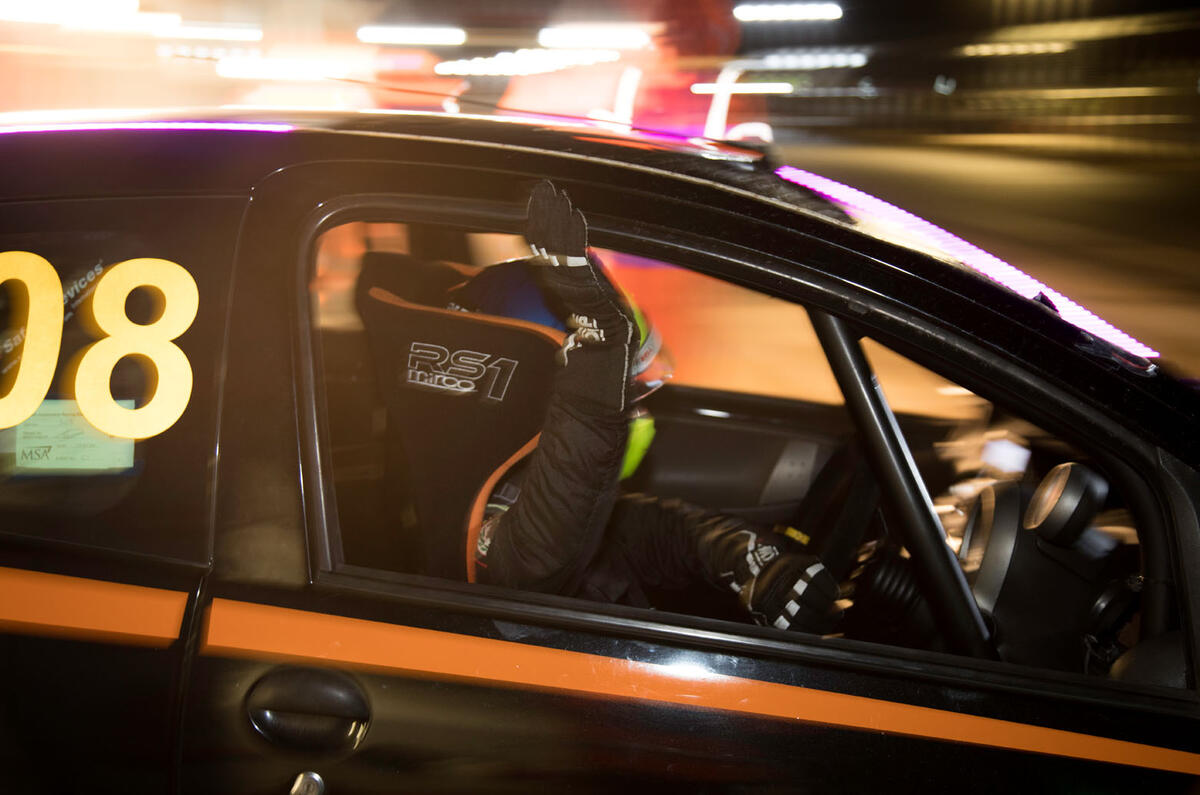 Citroen C1 racing at Silverstone