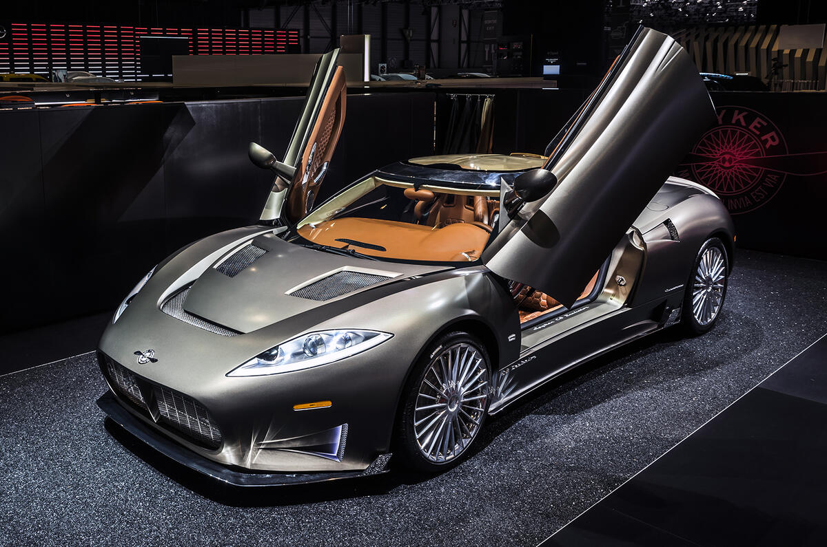 Spyker C8 Preliator unveiled in Geneva | Autocar Spyker C8 Preliator unveiled in Geneva | Autocar