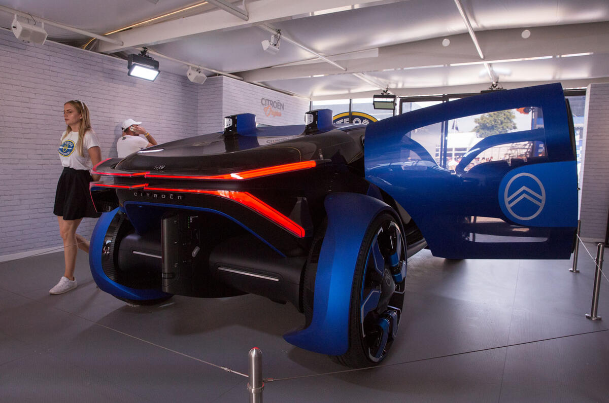 Citroen 19_19 concept at Goodwood 2019 - rear