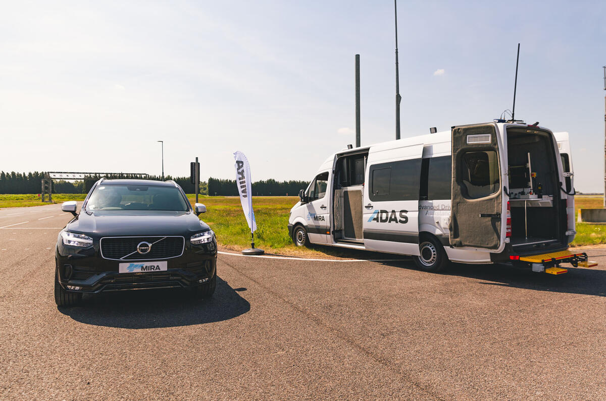 Autocar visits Horiba MIRA