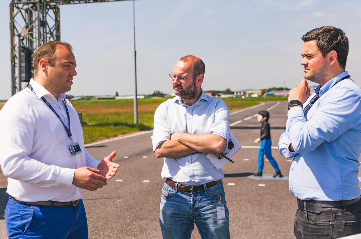 Autocar visits Horiba MIRA