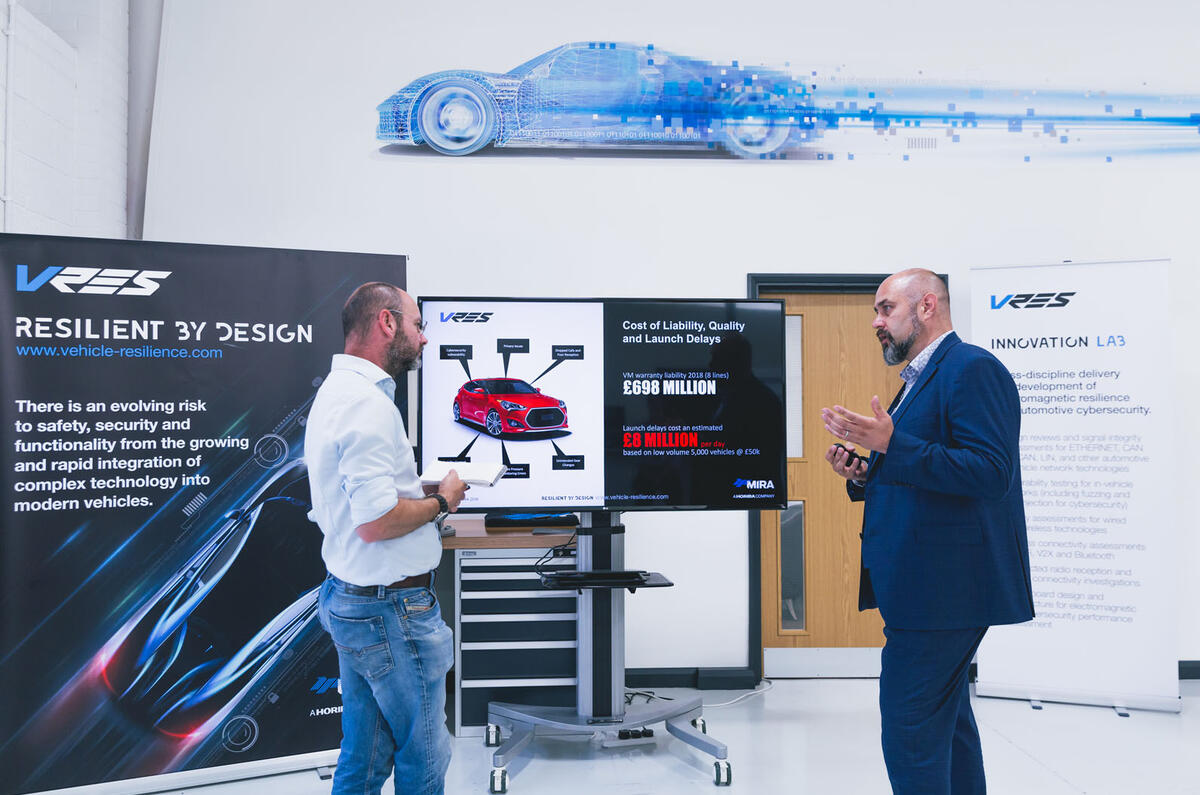 Autocar visits Horiba MIRA