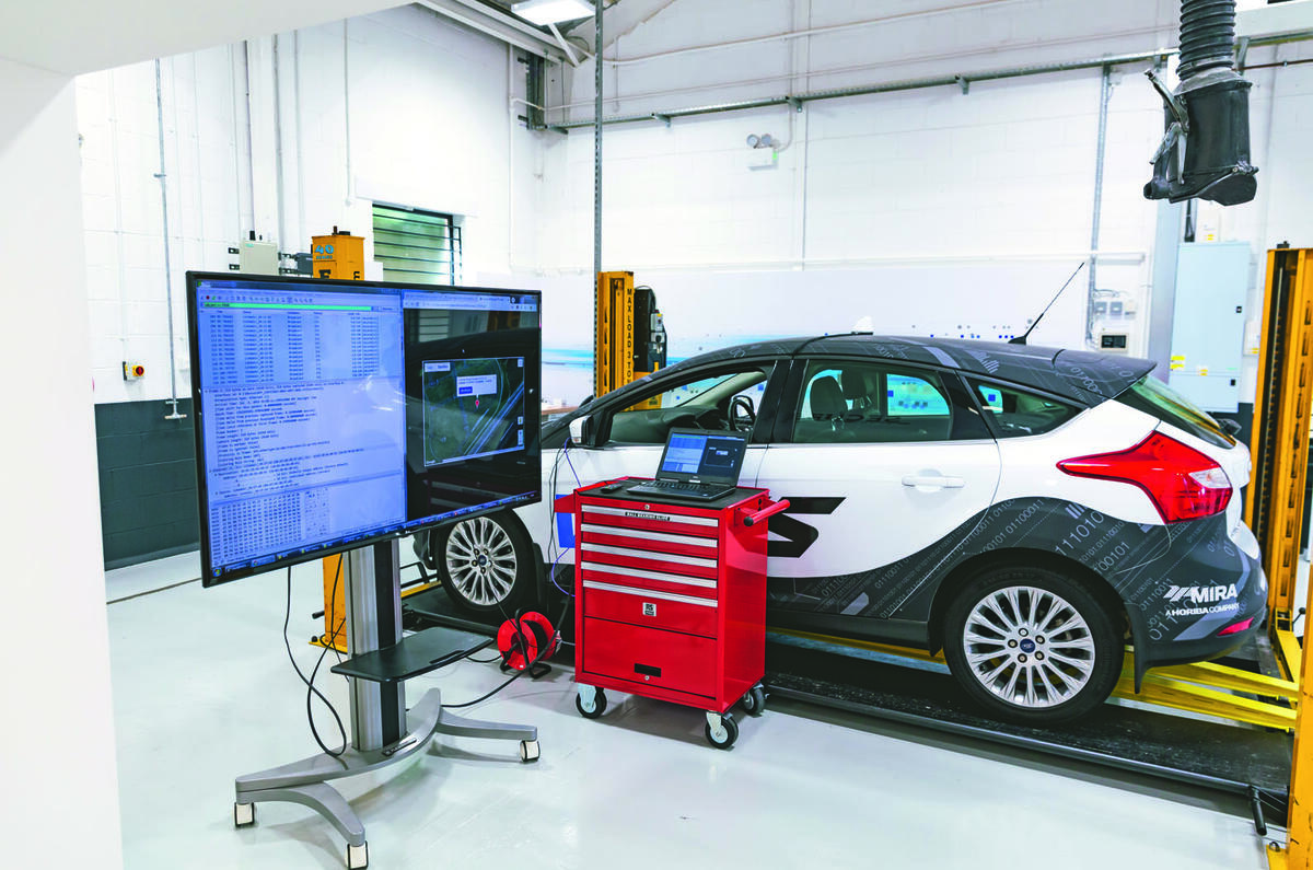 Autocar visits Horiba MIRA