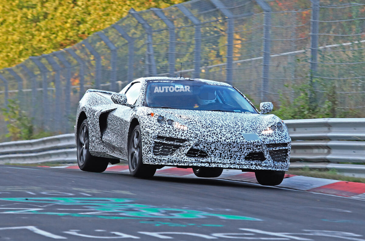 2019 Corvette C8 tests flat out at the Nürburgring: with video