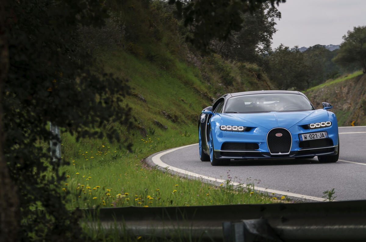Bugatti Chiron front